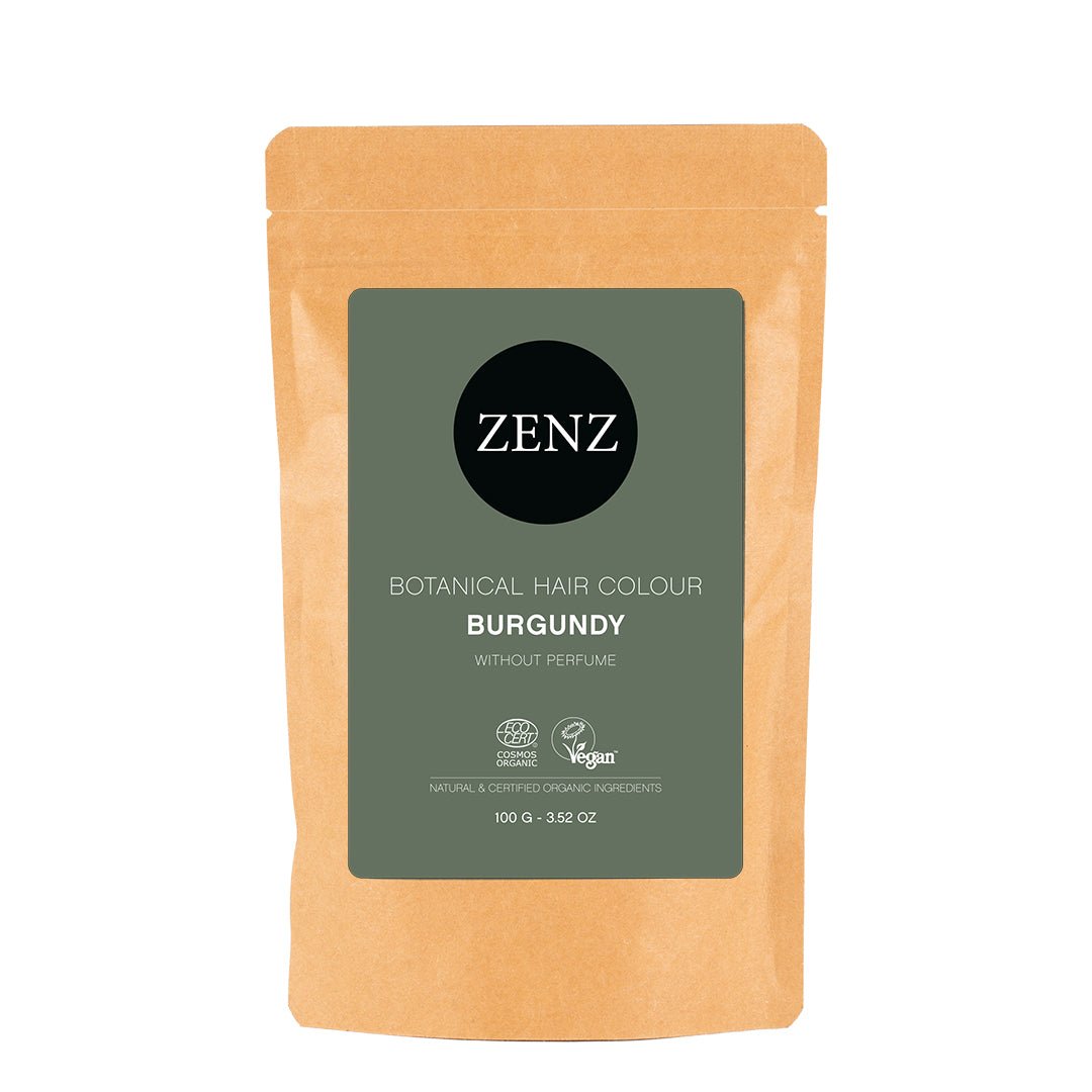 Botanical Hair Colour Burgundy (100 g) - ZENZ Organic Products (DK)