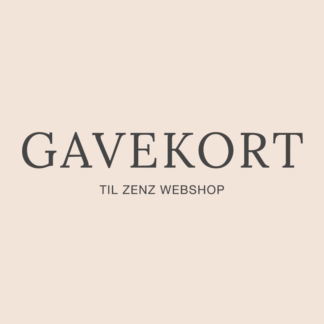 Gavekort til ZENZ webshop - ZENZ Organic Products (DK)