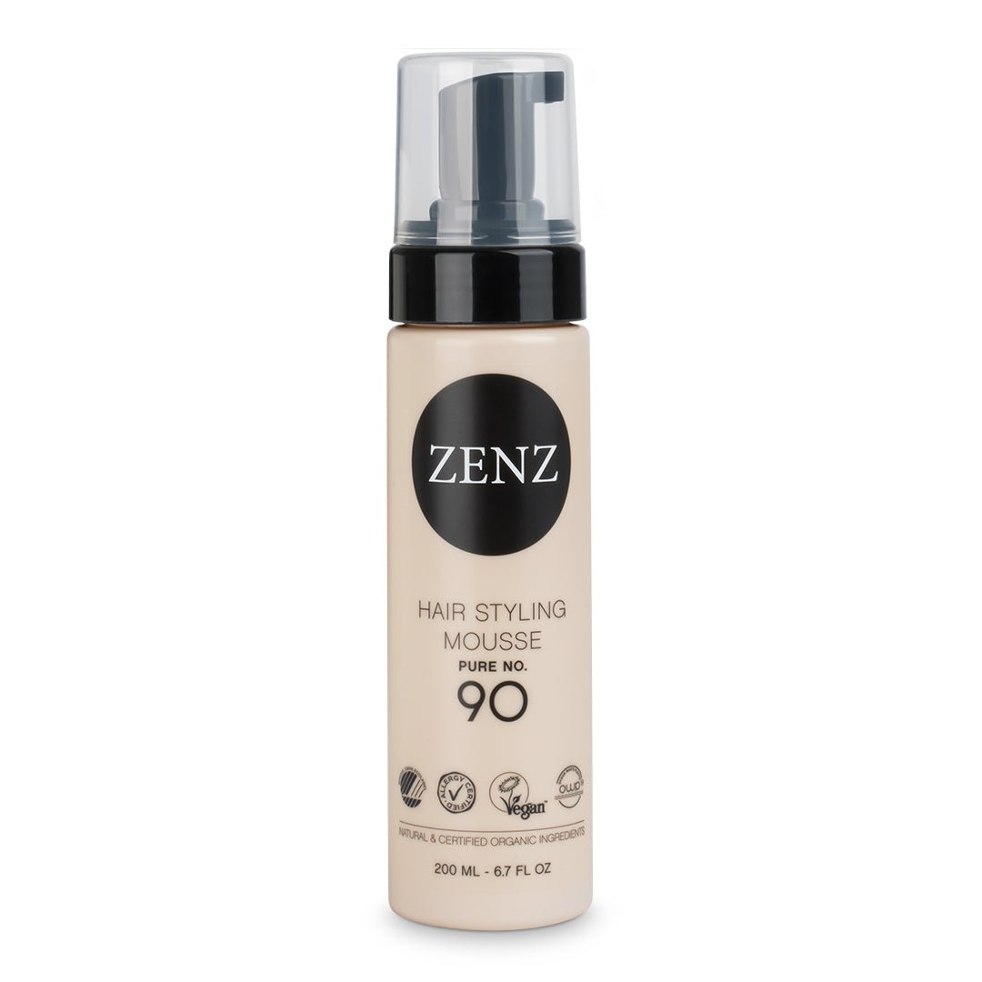 Hair Styling Mousse Pure no. 90 - ZENZ Organic Products (DK)