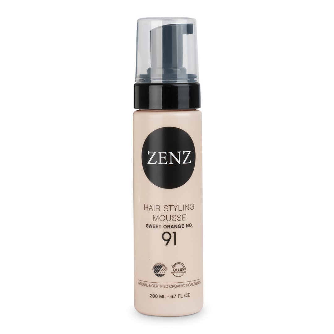 Hair Styling Mousse Sweet Orange no. 91 - ZENZ Organic Products (DK)