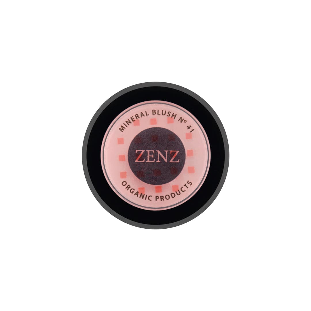 Mineral Blush Olivia no. 41, varm farve - ZENZ Organic Products (DK)