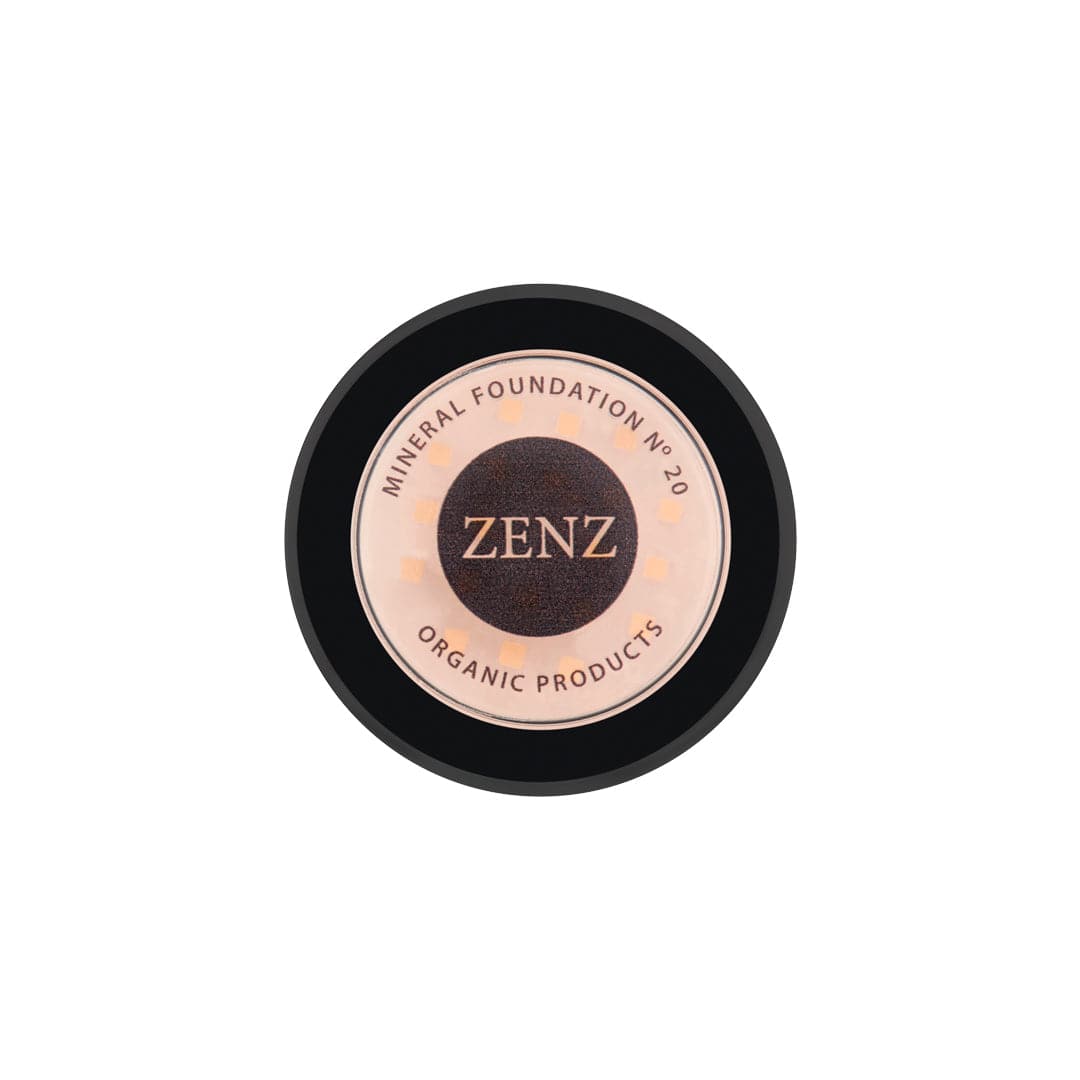 Mineral Foundation Agnes no. 20, meget lys - ZENZ Organic Products (DK)