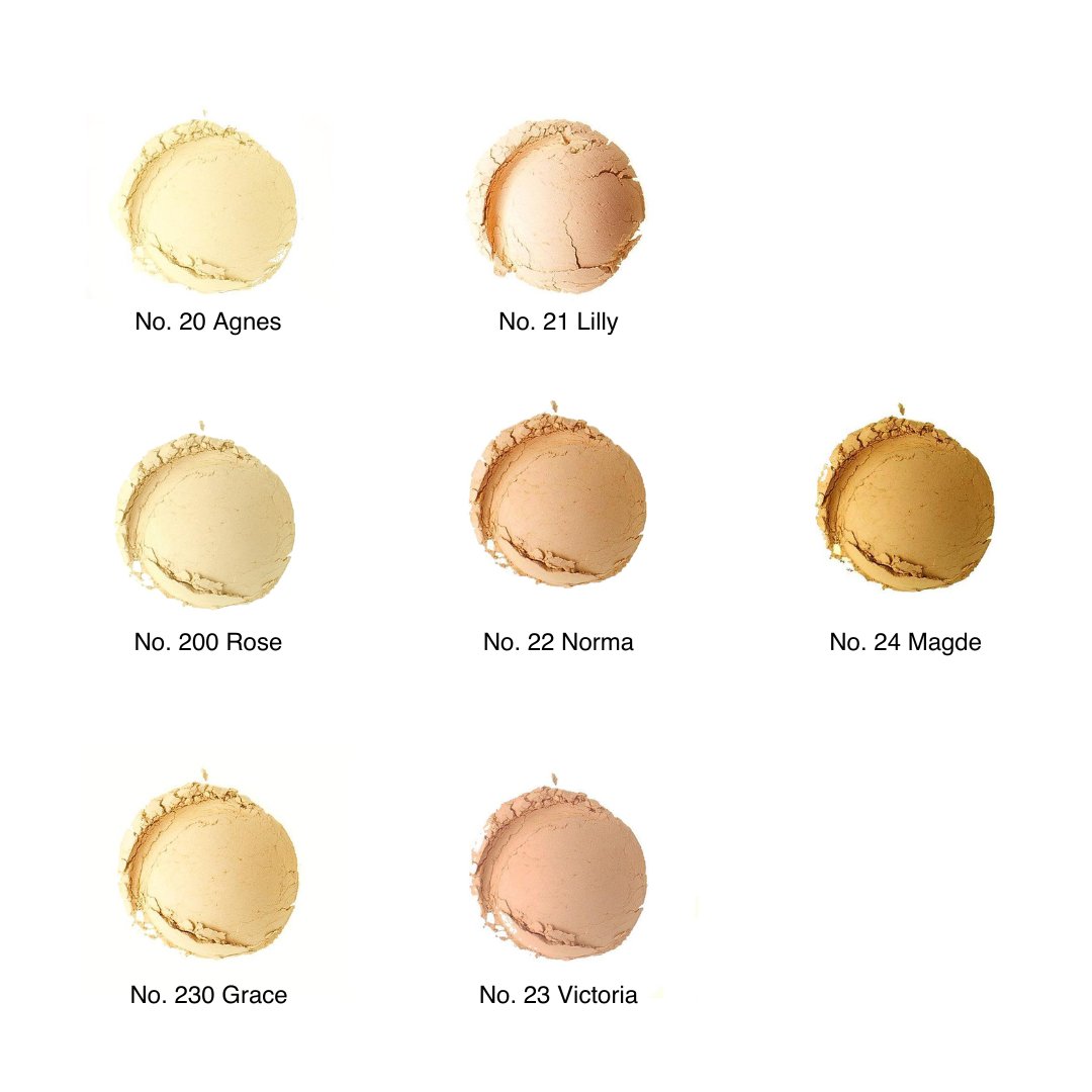 Mineral Foundation Magda no. 24, mørk - ZENZ Organic Products (DK)