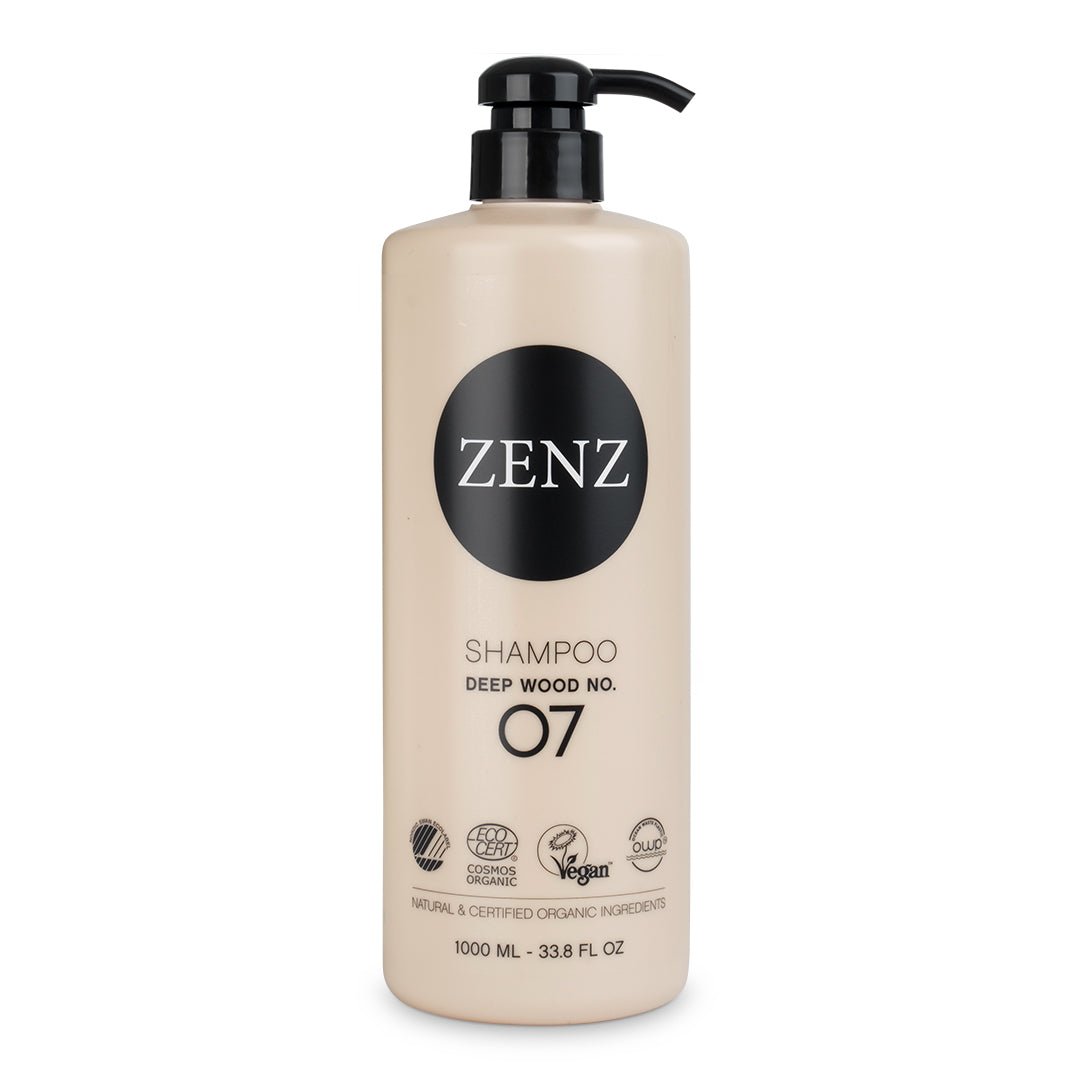 Shampoo Deep Wood no. 07 (1000 ml) - ZENZ Organic Products (DK)